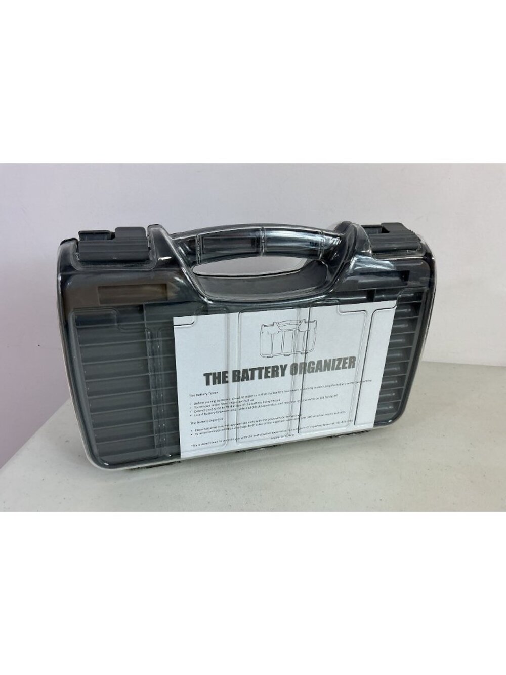 Battery Organizer Transparent Organizer Case 180 Compartmens New